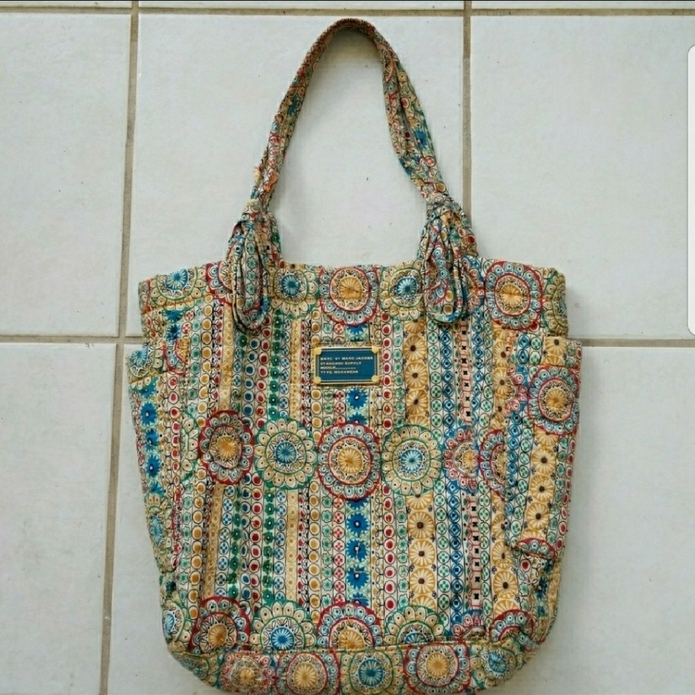 Marc by Marc Paisley Nylon Tote Bag